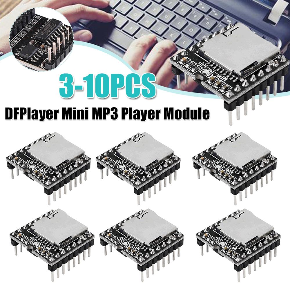DFPlayer Mini MP3 Player Module V3.0 16P MP3 Voice Decode Board for Arduino Mini MP3 Player Audio Module