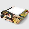 Little Couple Thin Flannel Blanket for Bedrooms,Living Rooms,Sofas Blankets,Lunch Breaks,Picnics,blankets Fluffy