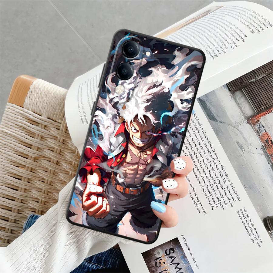 

Чехол для Vivo Y02 Y11 Y16 Y17 Y20 Y21 Y27 Y19 Y33S Y35 Y30 Y22 Y31 Y36 Y12 Y15S Чехол для телефона Крутой Луффи Аниме vivo Y31 2021
