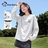 Damen Langarm T-Shirt aus reiner Baumwolle