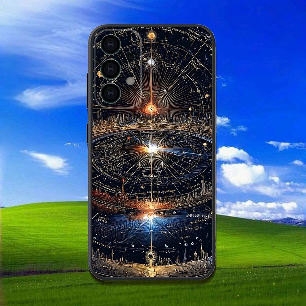 Space For Galaxy Universe Phone Case For Samsung Galaxy A13,A21s,A22,A31,A32,A52,A53,A71,A80,Soft Black Shell