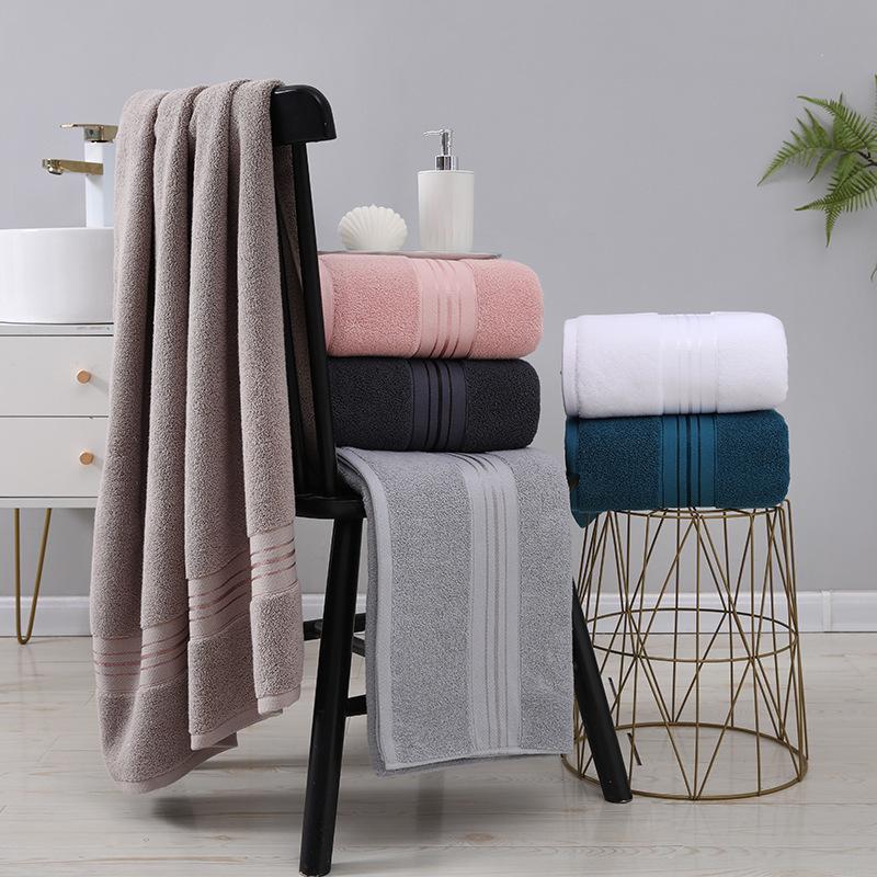 600g Thick Pure Cotton Oversized Bath Towel, 160x80cm, Large Hotel & Home Wrap
