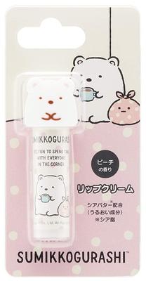 Mascot Lip Balm Sumikko Gurashi Polar Bear Peach Scent CMCL1