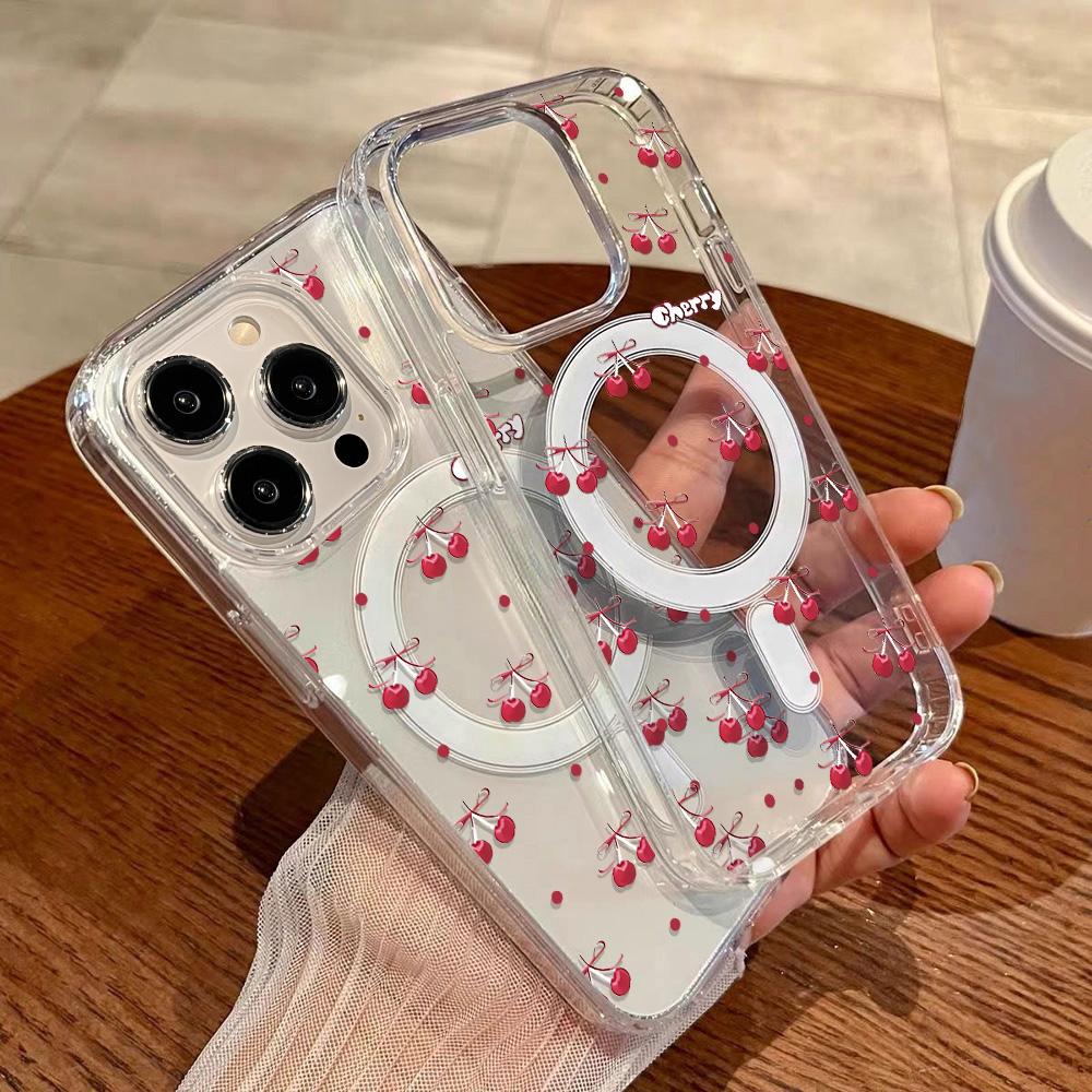 Magnetic Phone Case for iPhone 12 14 16 17 Pro 17 16 15 14 13 12 Pro Max  12 13 14 15  16 High Quality Shockproof Shell Full Protection Cute Style