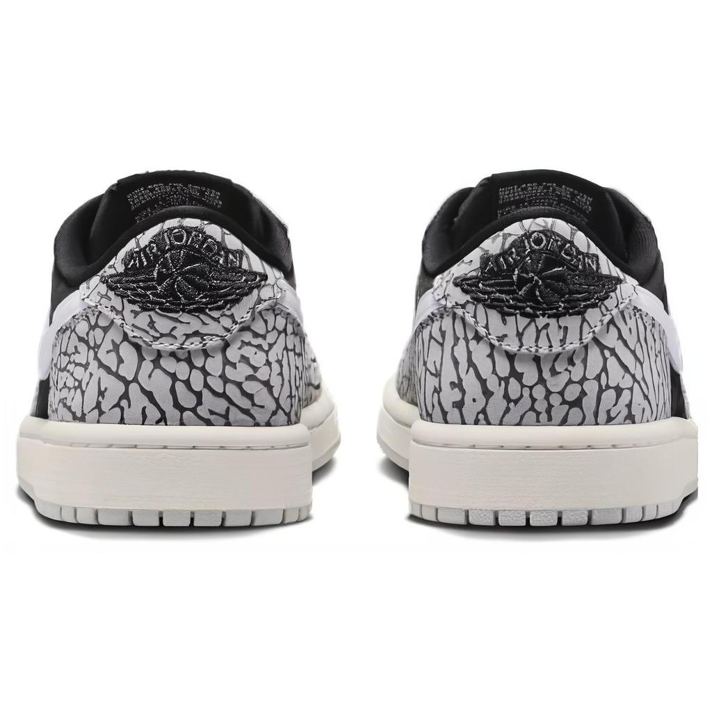 New JORDAN 1 Retro Low Og Black Cement Women's CZ0775-001