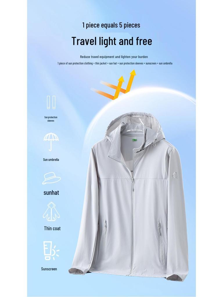 Dames UPF 50+ Zonbescherming Hoodie Jas - Lichtgewicht Lange Mouwen Zon Shirt Met Zakken Voor Wandelen En Outdoor