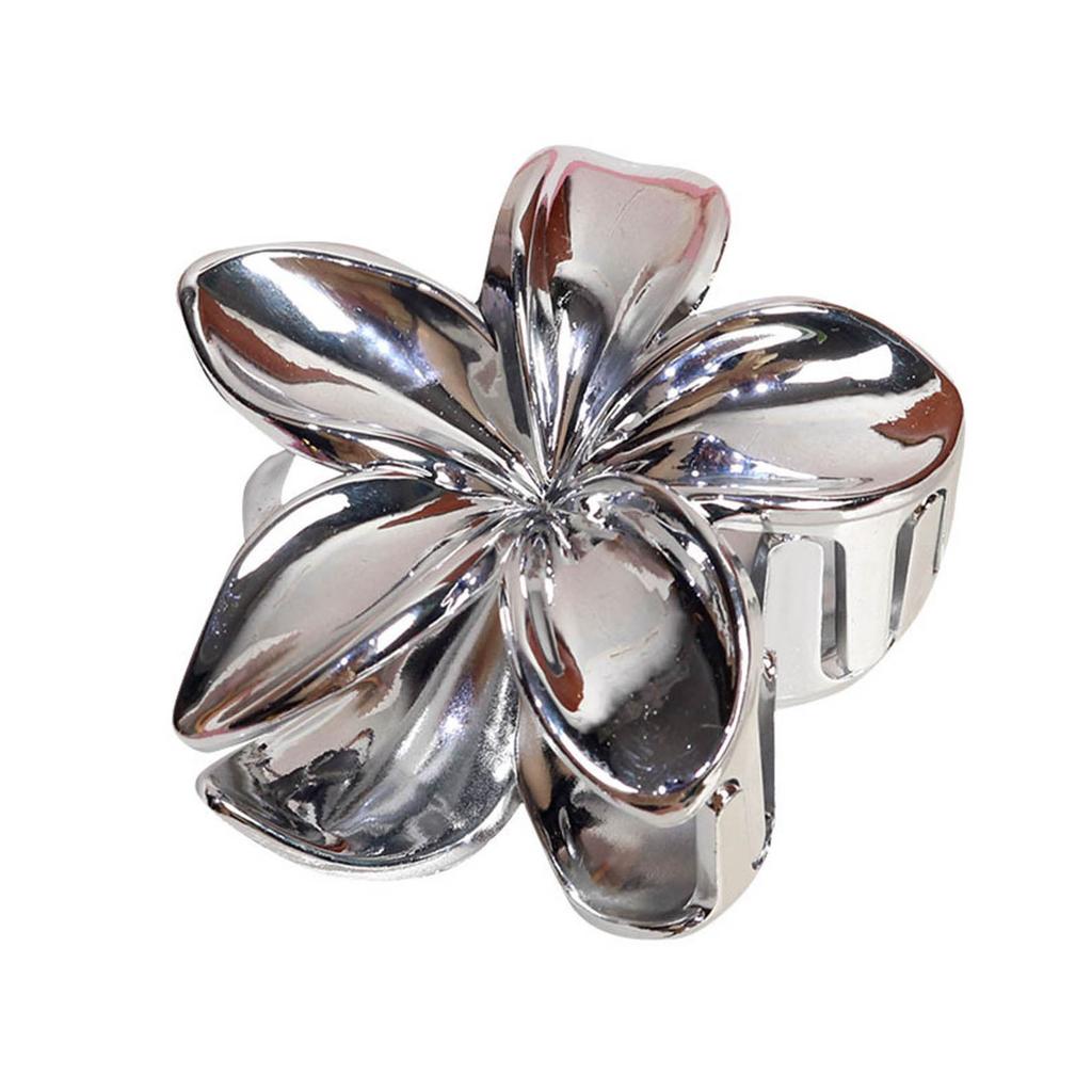 Blumenförmige Haarspange für Frauen Krabben-Haarklammern Florale Klammern Schmuck Vielseitige Federklemme Haaraccessoires