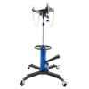 Hydraulic Transmission Jack, 1322 Lbs / 0.6 Ton Lifting Capacity Telescoping Transmission Jack with Foot Pedal, Dual Telescopic Trans, 88-176 Cm High