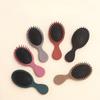 1PC Oval Boar Bristle & Nylon Hair Comb Anti-static Kids Mini Portable Scalp Massage Comb Salon Hair Care Brush Styling Tool