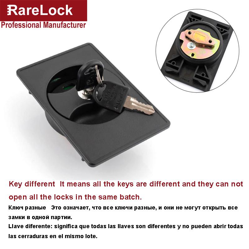 Cabinet Door Lock Sheet Iron Cabinet File Cabinet Changing Cabinet Connecting Rod Lock DIY Furniture Hardware Rarelock MA033 G1 белый