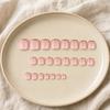 Easy to Apply Full Cover Design Ring Plastic Golden Tone 14 Cm 24 Pcs