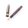 USED Sailor Professional Gear Slim Mini Fountain Pen – Gold Trim (Taupe), Medium Fine (MF)