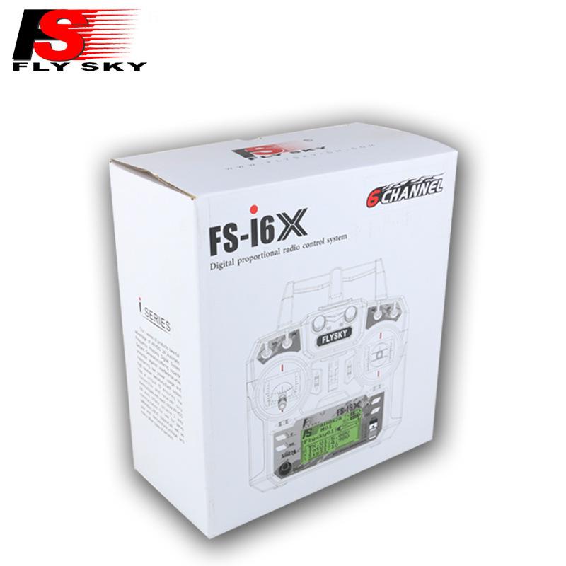 FLYSKY Futaba I6X Remote Control with X6B, IA6B, and IA10B Receiver - Supports 6 To 18 Channels