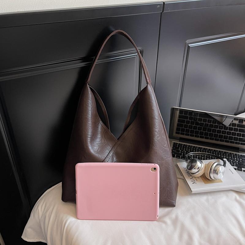 Large Capacity Retro Bag Women's Shoulder Bag Commuter Tote Bag