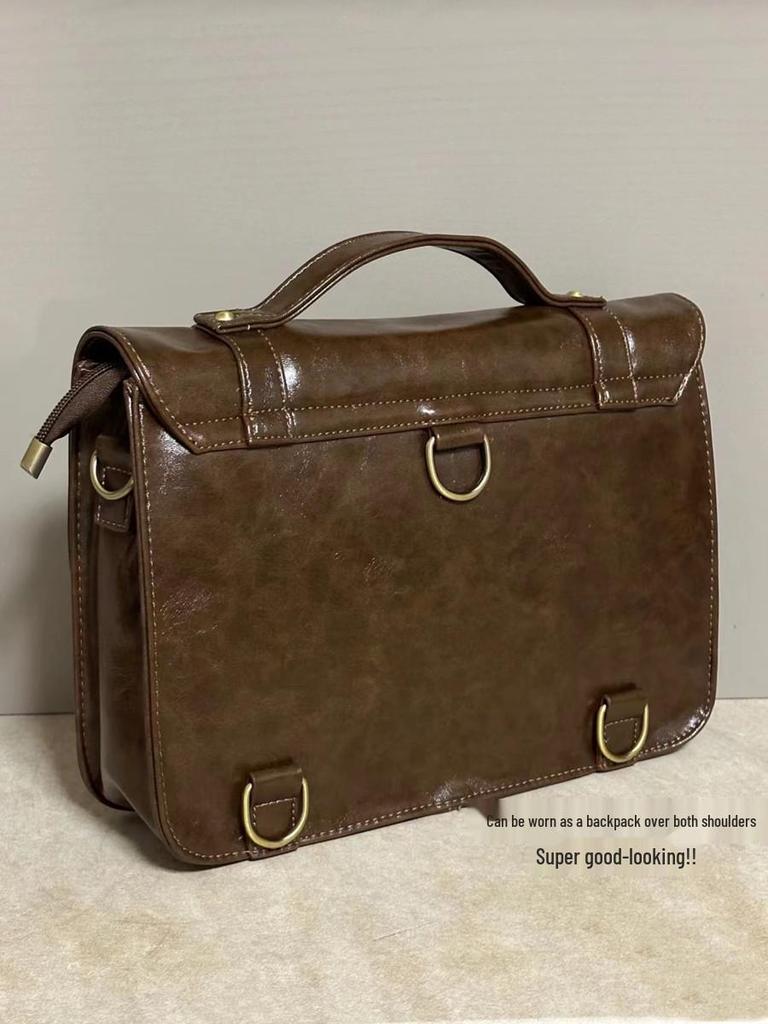 Herbst Winter Retro Schnalle Umhängetasche - Japanischer JK Uniform Stil, Lässige Mode Pendlertasche