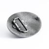 Zinc Alloy Double Gun Deer Design Hunting Belt Buckle