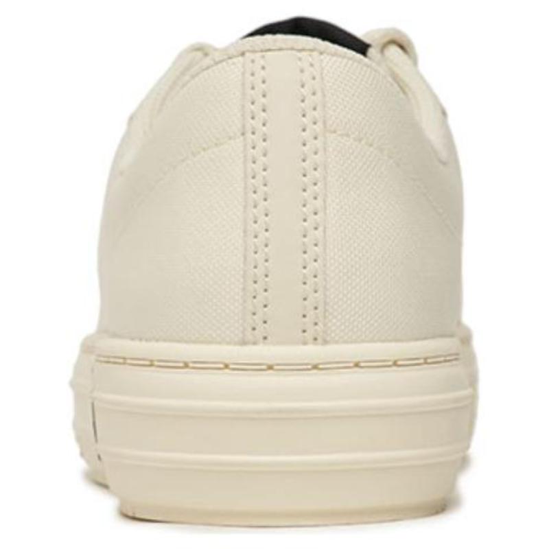MLB Playball Anti-Slip Wear-Resistant Low-Top Canvas Shoes Unisex White Sneakers 3ACVPPR3N-07IVS
