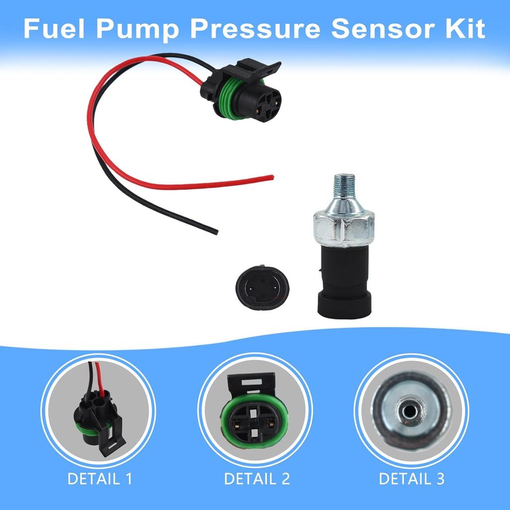 Labwork Öl Druck Kraftstoffpumpe Druck Abschaltsensor Schalter Ersatz für MerCruiser 87-864252a01