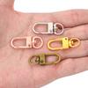 10PCS 12x33mm DIY Hardware Accessories Rotating Dog Buckle Zinc Alloy Bag Hook Buckle Key Ring Chain Jewellry Making