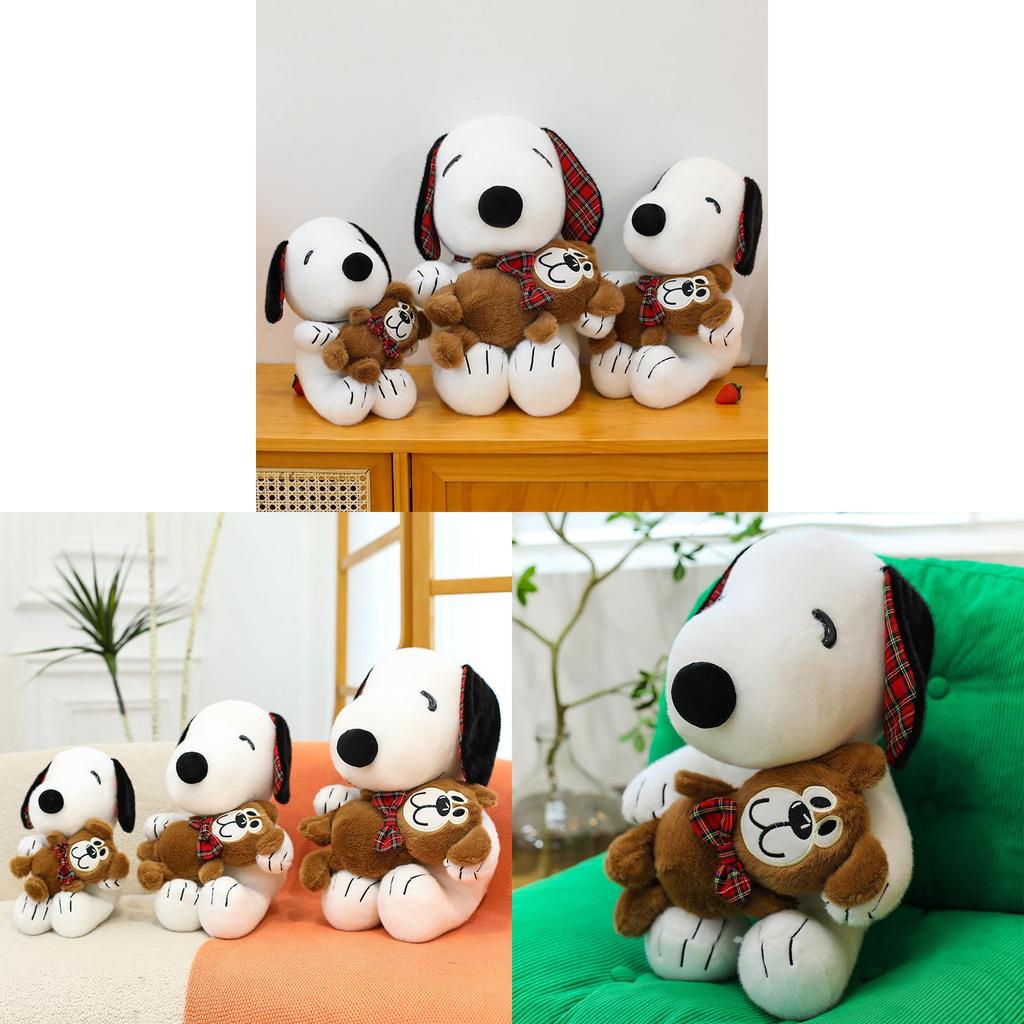 Snoopy Plüschtier Geburtstags-Serie Cartoon-Hundekissen mit kurzem Plüsch für Kinder