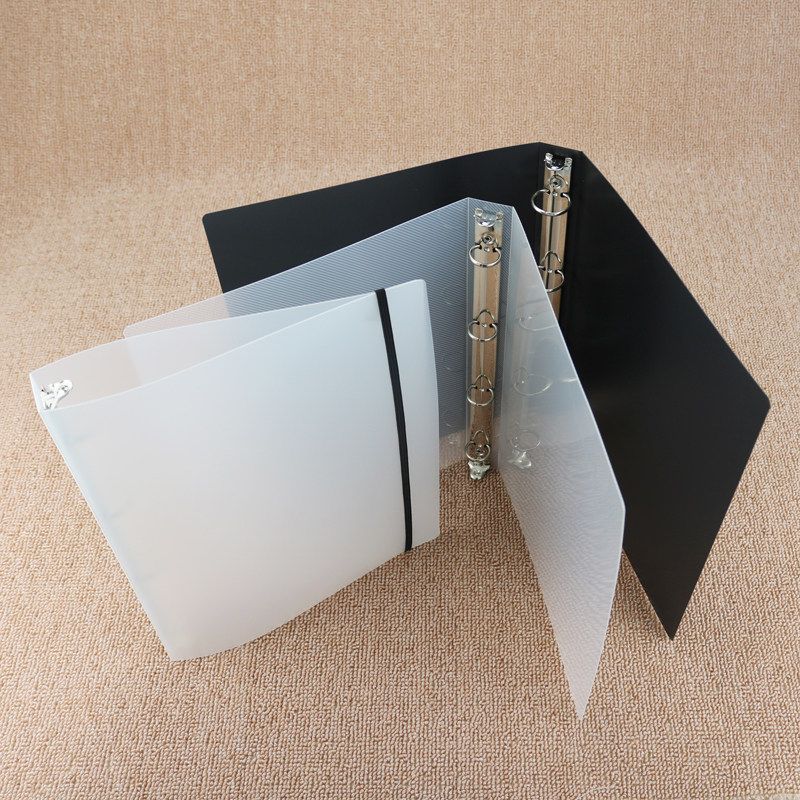 Recommend Pp Minimalist Office Stationery 4-Hole A4 Notebook Handout Loose-Leaf Folder Extra Large Capacity Disassembly Shell