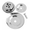 High Friction Pot Lid Handle Replacement Stainless Steel Material Pack of 4