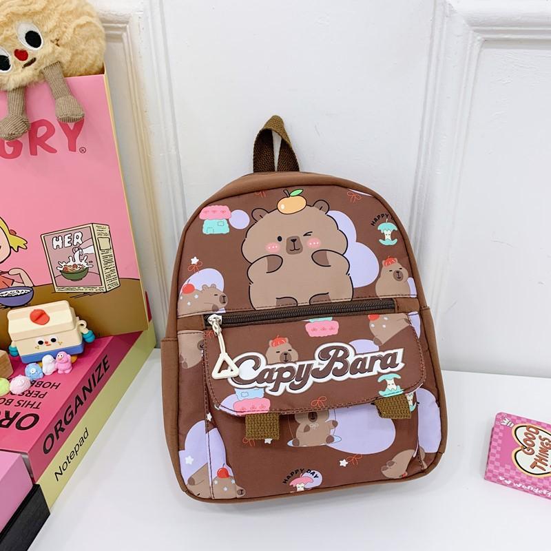 School bag children's bag new kapibara backpack light leisure love backpack