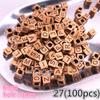 10-100pcs Imitation Retro Acrylic Beads for Jewelry Making DIY Children Handmade Bracelets Necklace