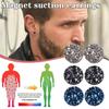 Magnetology Vity Germanium Earrings Non Piercing Acupressure Earrings Magnet Ear Studs Women Men Crystal Magnetic Earring