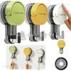 Vacuum Suction Hook Traceless No-Drilling Strong Hold Reusable Waterproof for Bathroom Kitchen Office Door Back Toilet Area