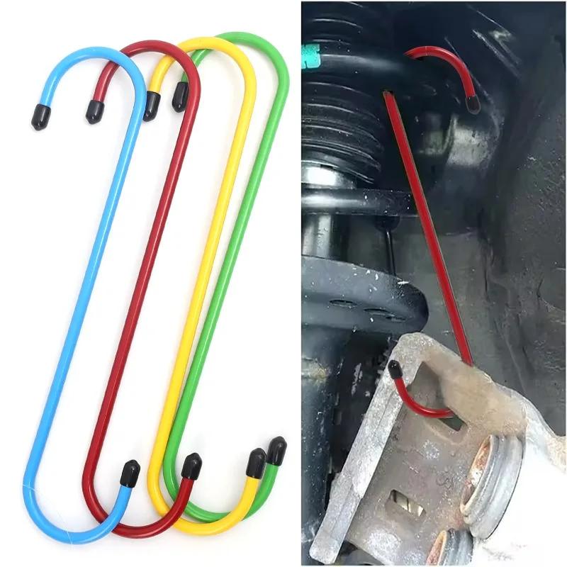 1PC Car Brake Caliper Hook S-Type Brake Pad Caliper Hook Replacement Hook Brake System Maintenance Specialized Disassembly Tools