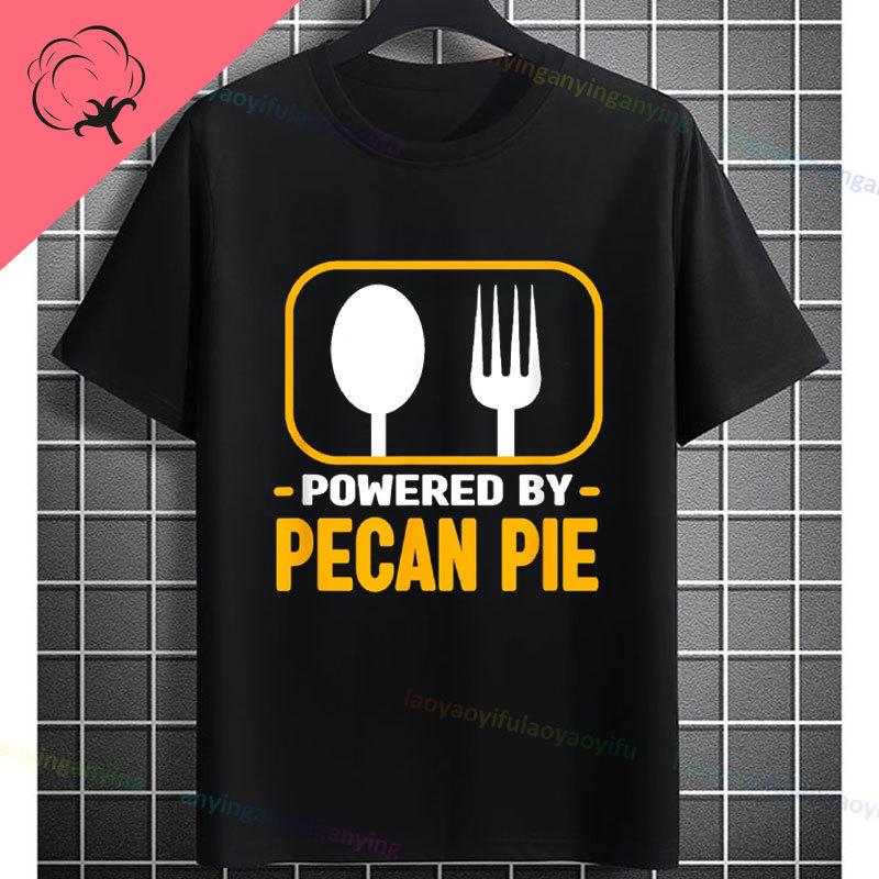 Unisex Funny Who Ate Half of The Chocolate Pecan Pie Graphic TShirt Round Neck 100 Cotton Shortsleeve Casual Outdoor Tshirt