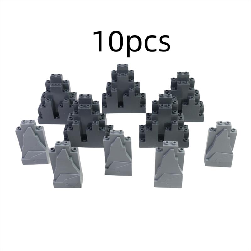 

Building blocks set MOC 10PCS Mountains Hills DIY Accessories Sea Construction Model Bricks Decoration Scene Kids Birthday Gifts