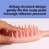 Long-Handle Silicone Scalp Massage Brush for Women, Gentle Hair Washing Comb for Deep Cleaning, Perfect Home Hair Care Tool