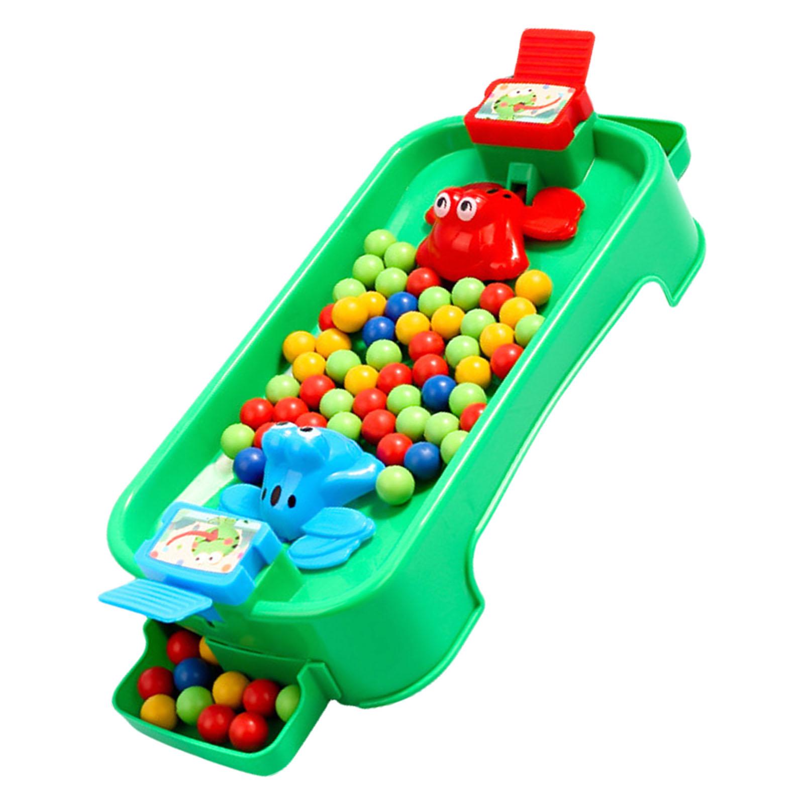 

Portables Frogs Bean Sorting Game Bright Color Recognition Game for Toddlers Plastic Early Learning Skill Development