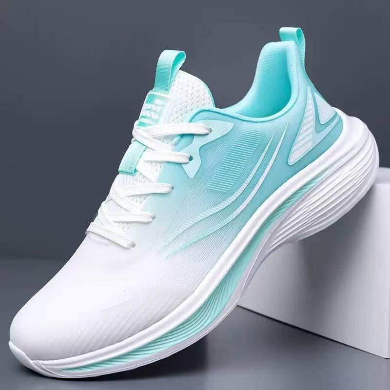 Autumn New Men's Shoes Summer Breathable Mesh Couple Sports Shoes Non-slip Shock-absorbing Running Shoes Comfortable and Lightweight