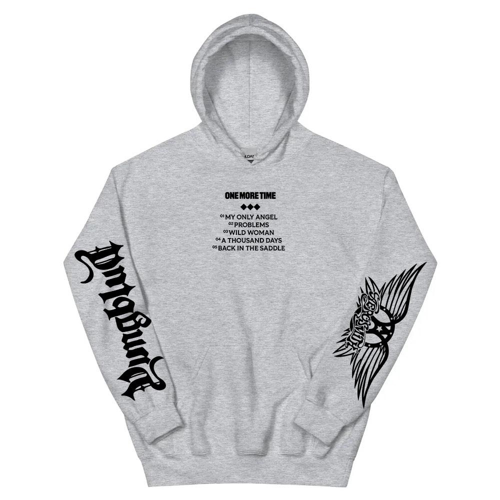 Aerosmith YUNGBLUD Ještě jednou Mikiny Fleece Zima Dlouhý rukáv Pánské Mikiny S kapucí Módní Pánské Dámské Oblečení