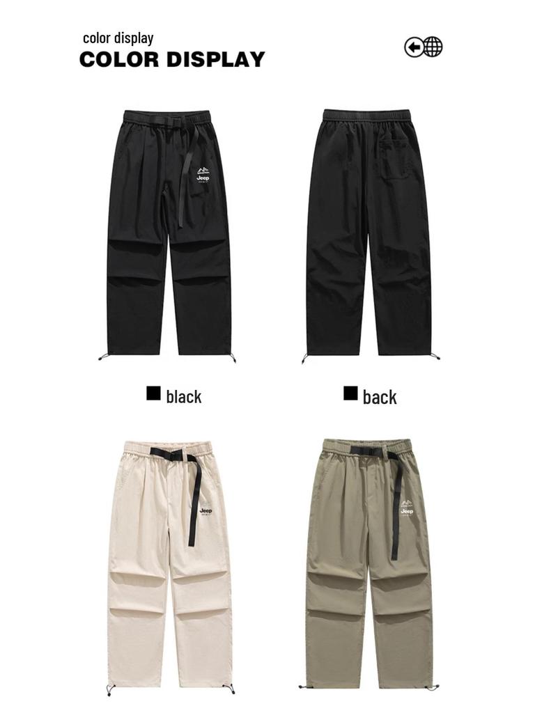 WASSUP Women's 2025 Summer Quick-Dry Cargo Pants for Hiking & Sports