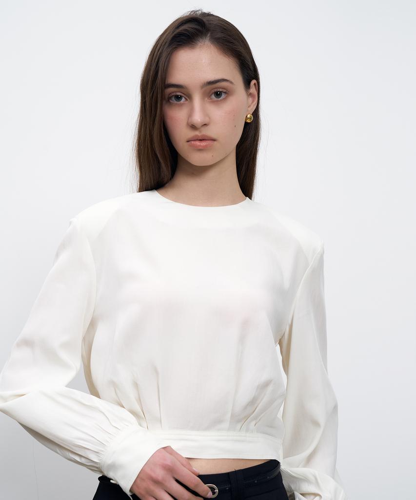 RENEJ Volume Banding Blouse
