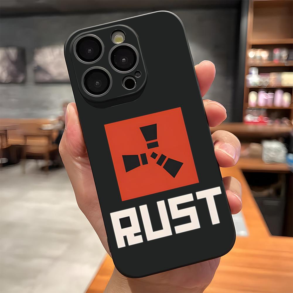 RUST Game Phone Case For IPhone 17 Pro Max 15 Pro 16 14 Plus 12 13 Mini 11 Pro Shockproof Soft Cover