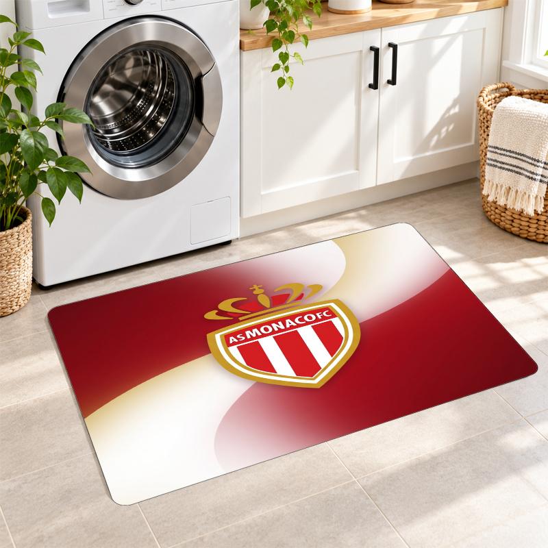 Flannel Kitchen Mat Monaco FC Soft Area Rug Non Slip Floor Carpet Home Decoration