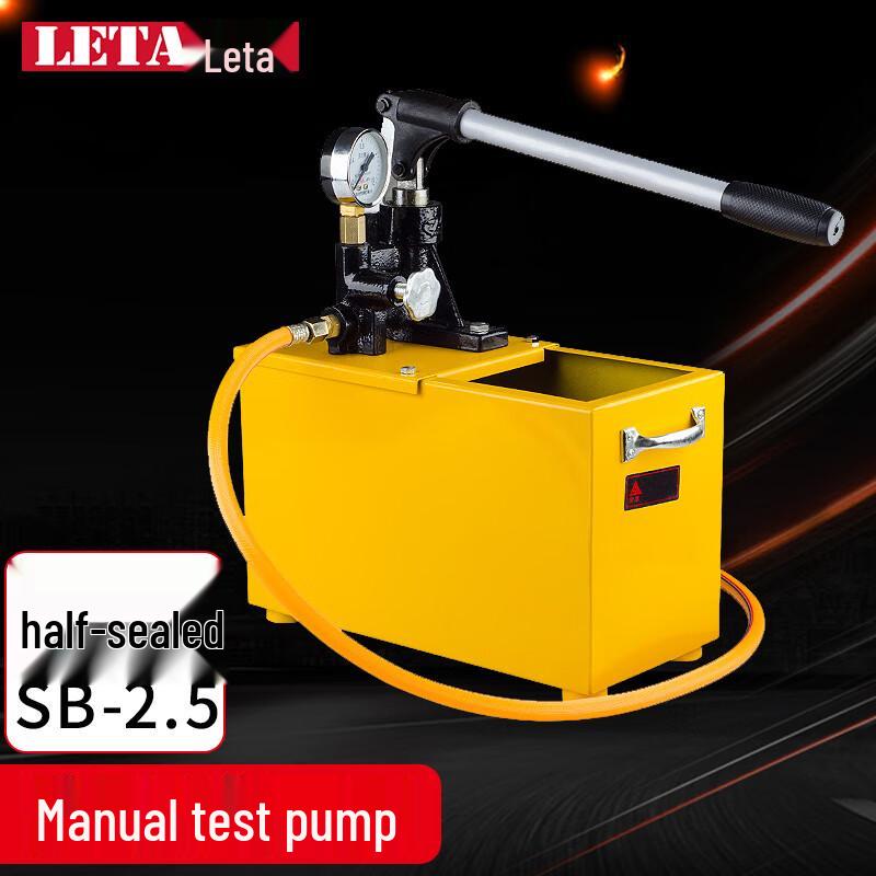 LETA Manual Pipe Pressure Testing Pump