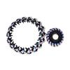 "Elegant Rhinestone Hair Clip & Ponytail Holder - Bird's Nest Design"