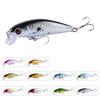 10 Color Floating Minnow Lure Fishing Bait Imitation Bait Plastic Hard Bait For Bass And Walleye Fishing Genuine High Quality