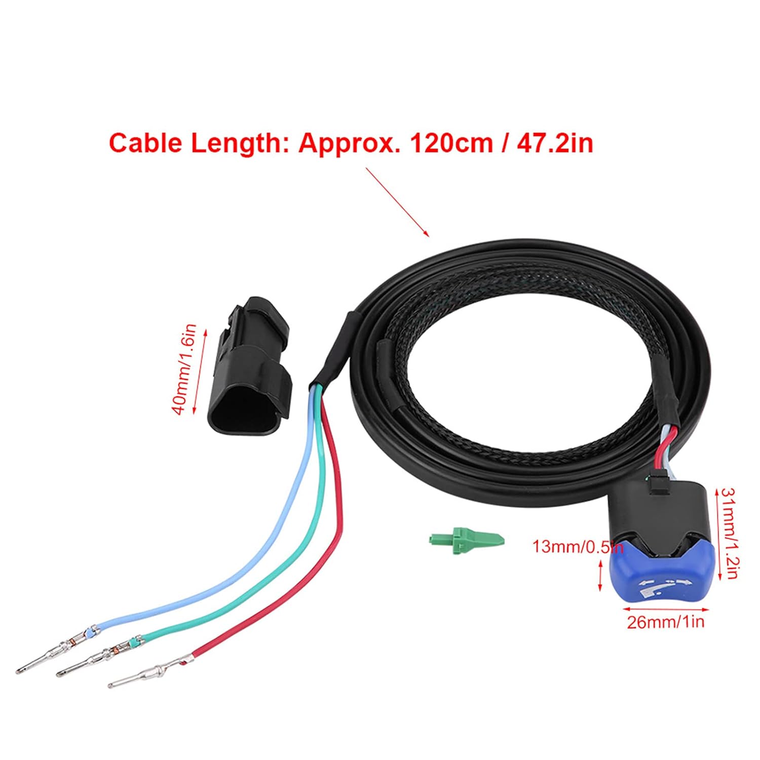 Brp Trim Switch, Tilt Trim Switch, Power Assembly Kit for Switch, tilt Trim Switch Outboard Remote Control Box 5006358