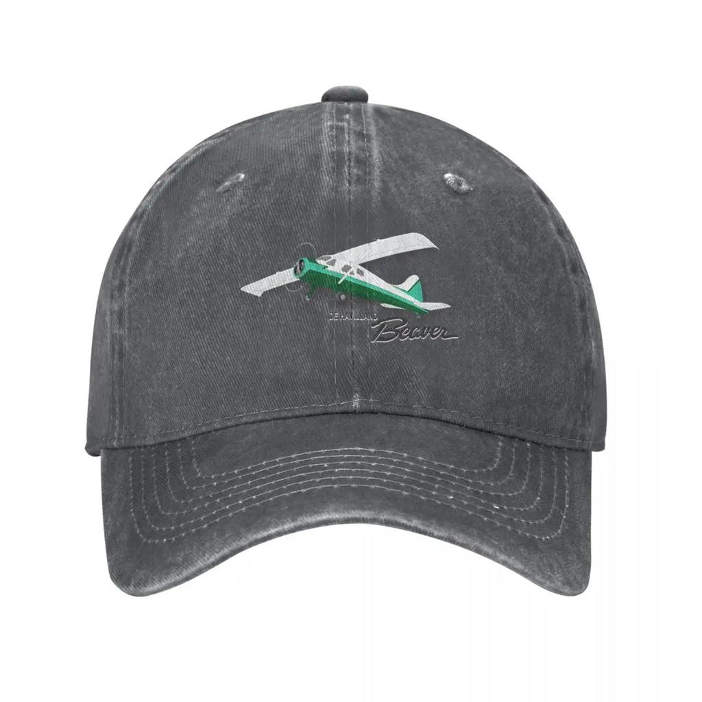 De Havilland Beaver Basebollkeps anpassad Hatt Skärm trendig sommarhatt Damhattar För Solen Unisex