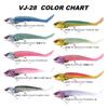 COREMAN Worm Vibration Jig Head Pink Pink VJ-28 #053 Head/Offshore