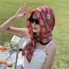 Sun-Resistant Muslim Turban Simulation Silk Headscarf Fashion Hijab Cap  Women