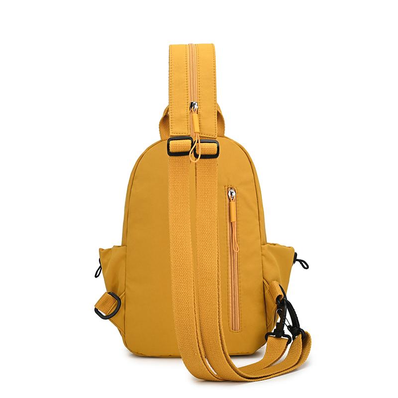 Sac à dos multifonctionnel pour femme Grande capacité Sac bandoulière poitrine pour extérieur et trajet
