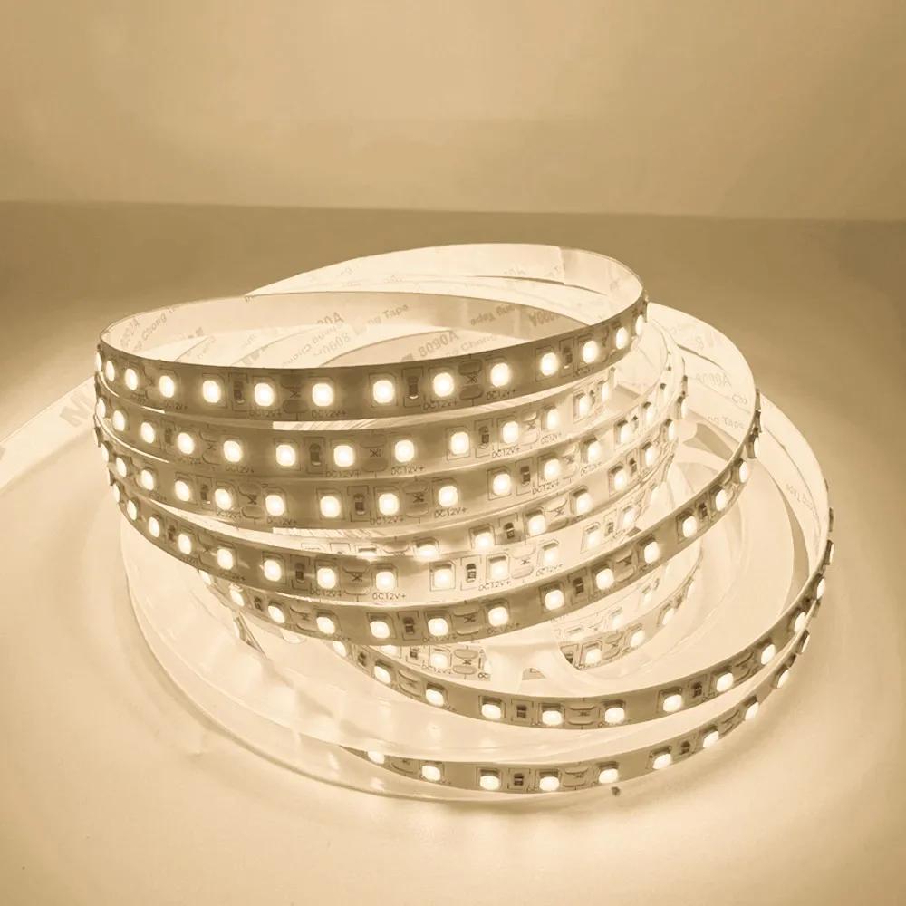 240LEDs/M SMD2835 LED Light Strip High Density Dimmable 10M 5M DC12V 24V Flexible Light for Room TV Background Decoration